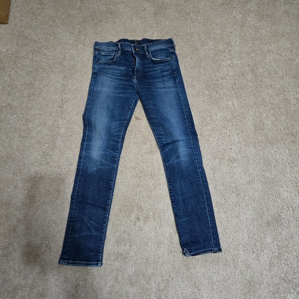 Citizens of Humanity Midrise Slim Straight Crop Jeans